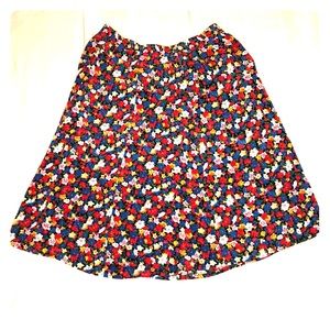 Liz Claiborne Floral skirt ✨pockets ✨ belt loops